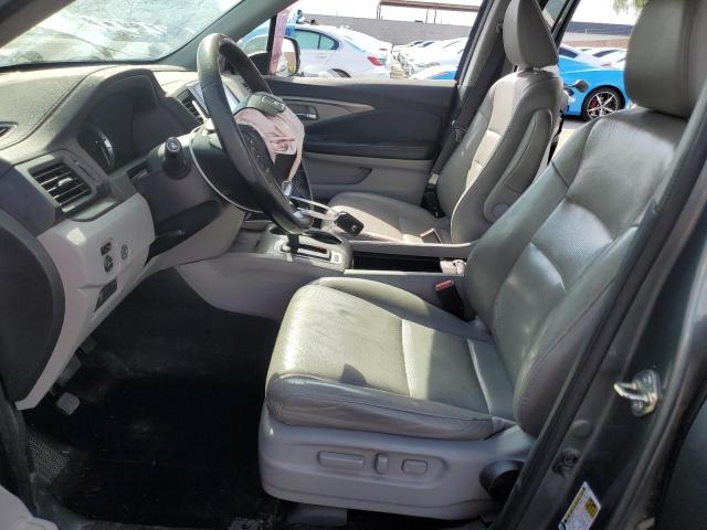 5FPYK3F61HB007814 - 2017 HONDA RIDGELINE RTL GRAY photo 7