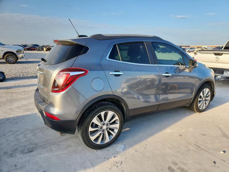 KL4CJASB0KB786737 - 2019 BUICK ENCORE PREFERRED Մոխրագույն լուսանկար 3