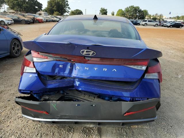 KMHLL4DG4RU775969 - 2024 HYUNDAI ELANTRA SE BLUE photo 6