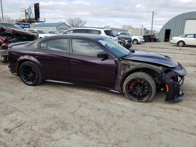 2C3CDXGJ4MH528378 - 2021 DODGE CHARGER SCAT PACK PURPLE photo 4