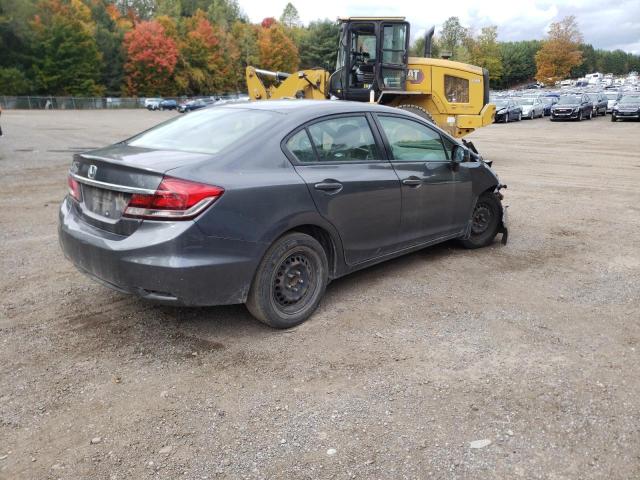 2HGFB2F41DH016866 - 2013 HONDA CIVIC LX GRAY photo 3