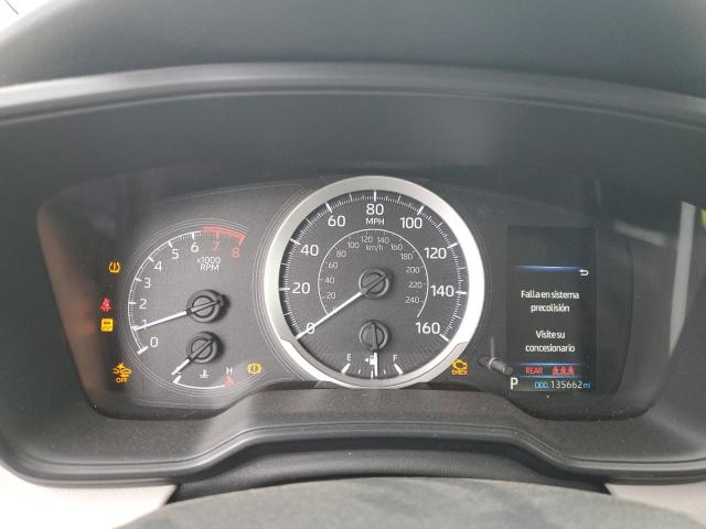 JTDEPRAE7LJ057312 - 2020 TOYOTA COROLLA LE BLUE photo 9