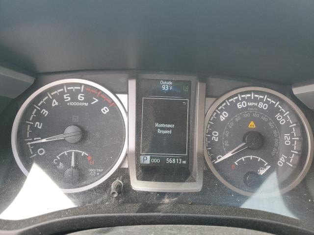 3TYAZ5CN1PT042025 - 2023 TOYOTA TACOMA DOUBLE CAB WHITE photo 9