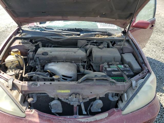 4T1BE30K53U220952 - 2003 TOYOTA CAMRY LE 勃艮第红 照片 11