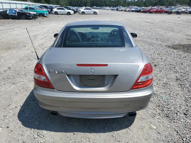 WDBWK56FX5F025584 - 2005 MERCEDES-BENZ SLK 350 SILVER photo 6