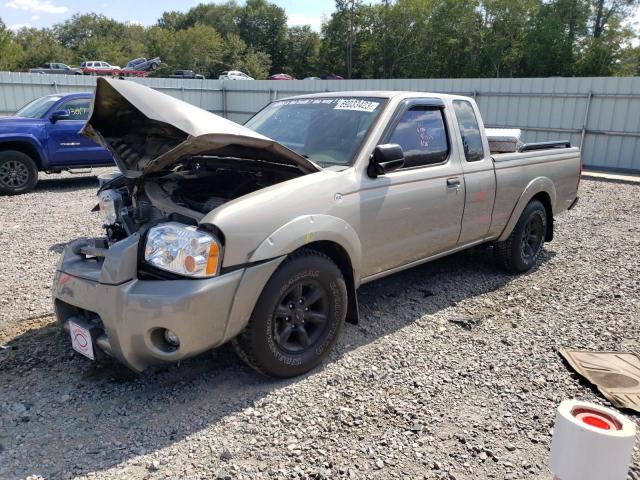 1N6DD26T24C437048 - 2004 NISSAN FRONTIER KING CAB XE TAN photo 1