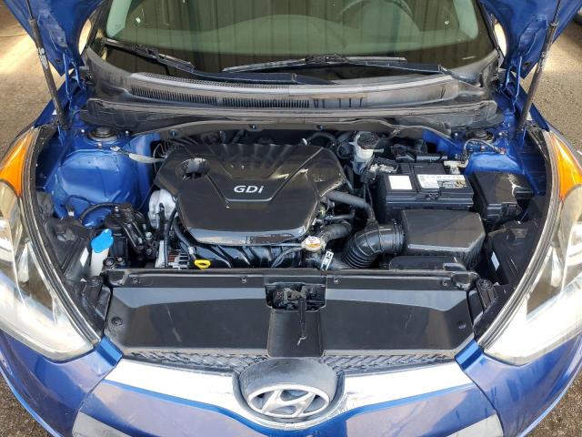 KMHTC6AD5GU272941 - 2016 HYUNDAI VELOSTER BLUE photo 11