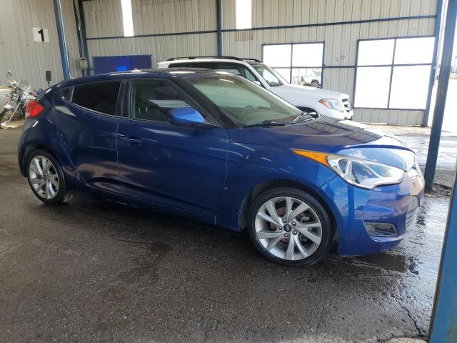 KMHTC6AD5GU272941 - 2016 HYUNDAI VELOSTER BLUE photo 4