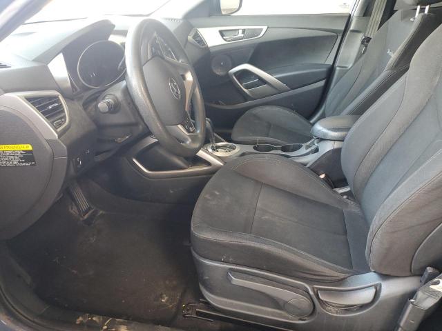 KMHTC6AD5GU272941 - 2016 HYUNDAI VELOSTER BLUE photo 7