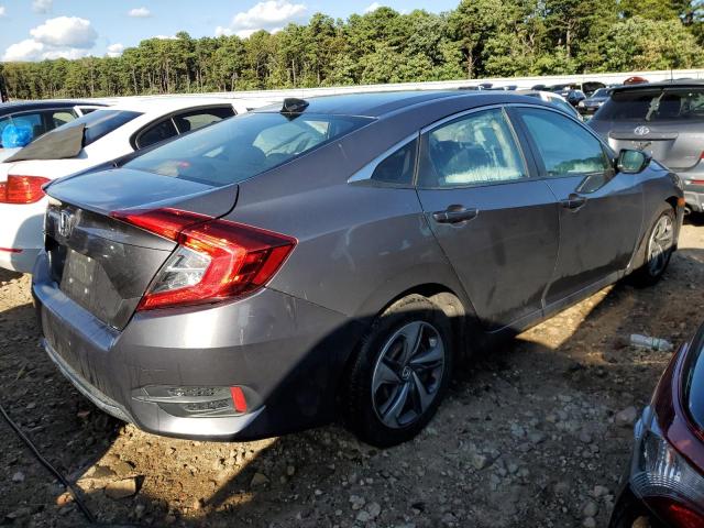 2HGFC2F68KH566626 - 2019 HONDA CIVIC LX GRAY photo 3