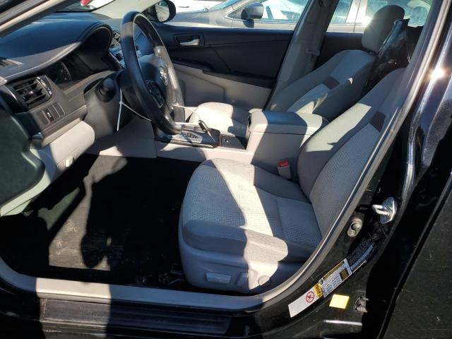 4T4BF1FK9CR265147 - 2012 TOYOTA CAMRY BASE BLACK photo 7