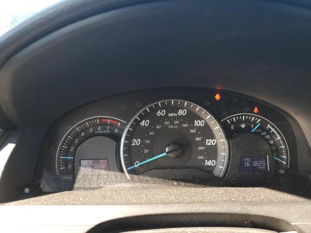 4T4BF1FK9CR265147 - 2012 TOYOTA CAMRY BASE BLACK photo 9