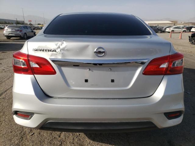 3N1AB7AP9JY338350 - 2018 NISSAN SENTRA S SILVER photo 6