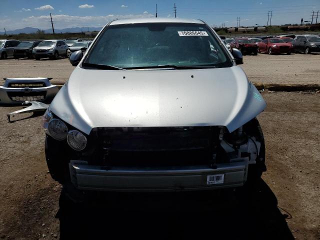1G1JC5SH7D4254162 - 2013 CHEVROLET SONIC LT 银色 照片 5