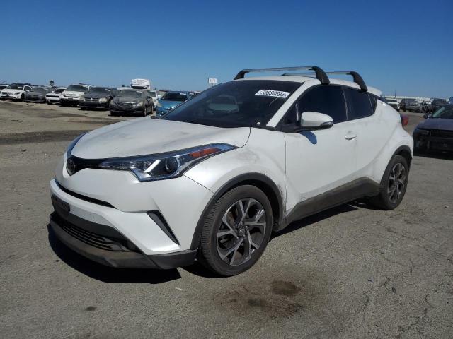 NMTKHMBX4JR042025 - 2018 TOYOTA C-HR XLE WHITE photo 1