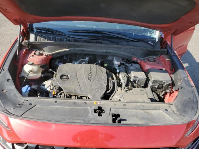 5NMS24AJ2PH548643 - 2023 HYUNDAI SANTA FE SEL წითელი ფოტო 11
