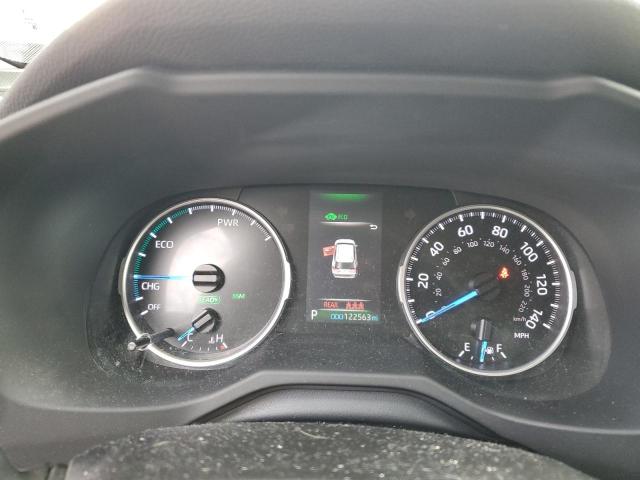 4T3RWRFV6MU023362 - 2021 TOYOTA RAV4 XLE SILVER photo 9