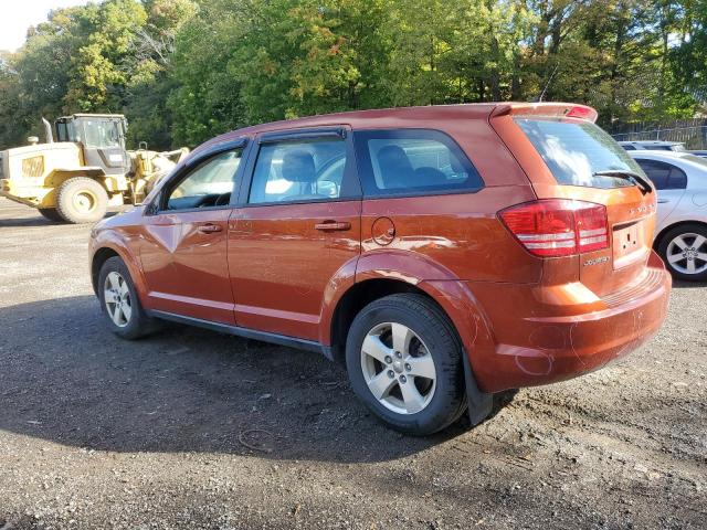 3C4PDCAB9DT614378 - 2013 DODGE JOURNEY SE ORANGE photo 2