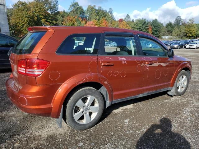 3C4PDCAB9DT614378 - 2013 DODGE JOURNEY SE ORANGE photo 3