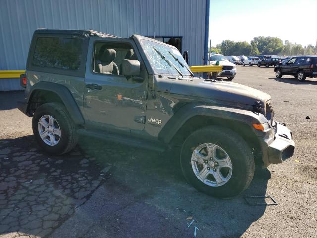 1C4HJXAG0MW657081 - 2021 JEEP WRANGLER SPORT GRAY photo 4