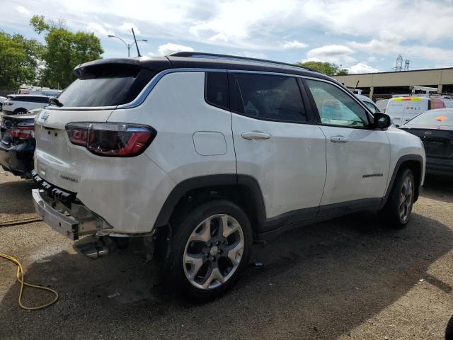 3C4NJDCB1MT506632 - 2021 JEEP COMPASS LIMITED 白色 照片 3
