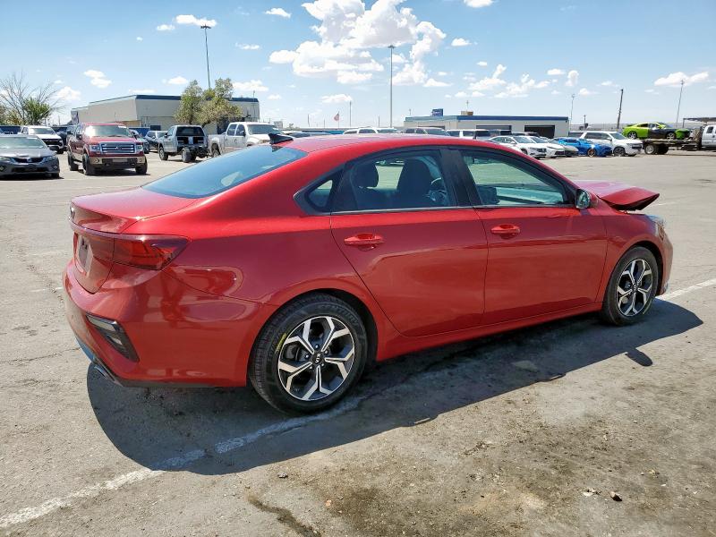 3KPF24AD0KE075918 - 2019 KIA FORTE FE 红色 照片 3