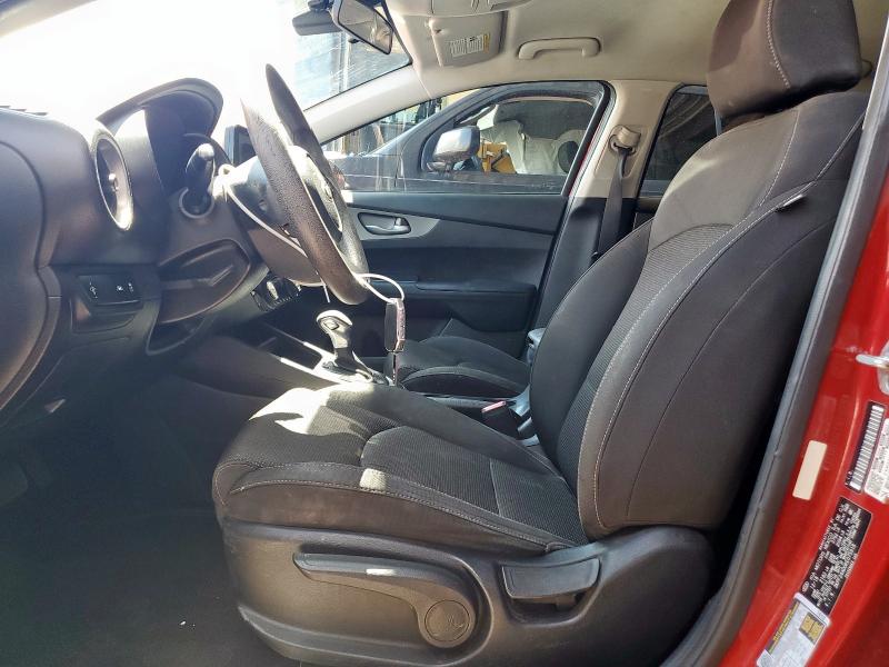 3KPF24AD0KE075918 - 2019 KIA FORTE FE 红色 照片 7