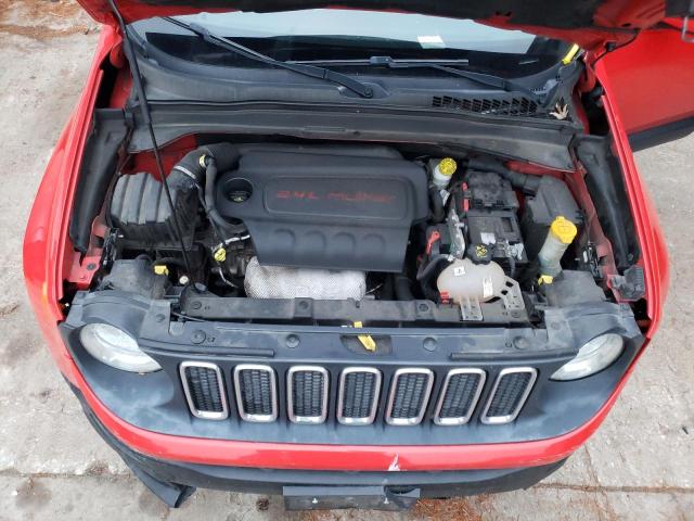 ZACCJABT2FPB45311 - 2015 JEEP RENEGADE LATITUDE RED photo 11