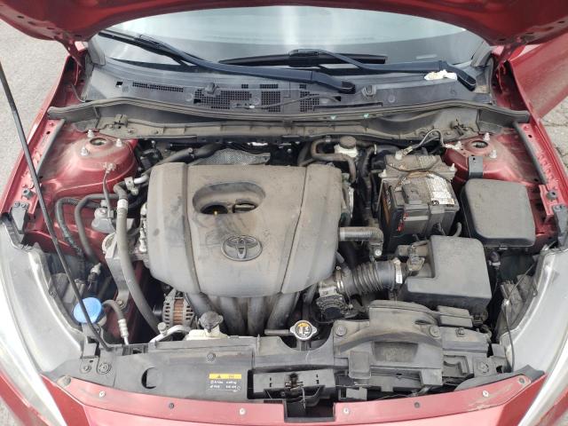 3MYDLBYV1HY169953 - 2017 TOYOTA YARIS IA RED photo 11