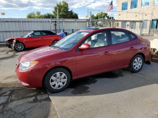 KMHDU46D79U677250 - 2009 HYUNDAI ELANTRA GLS RED photo 1