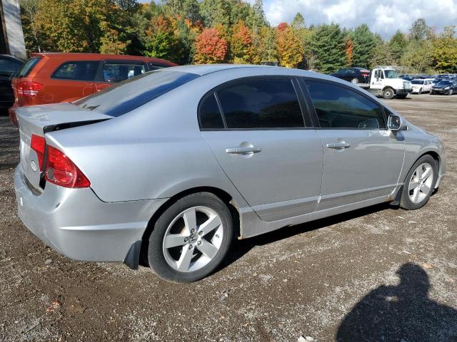 1HGFA16456L805265 - 2006 HONDA CIVIC LX SILVER photo 3