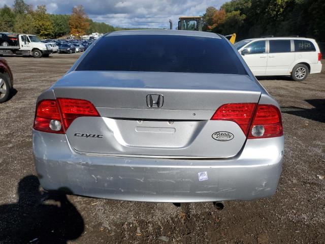 1HGFA16456L805265 - 2006 HONDA CIVIC LX SILVER photo 6