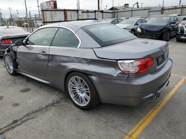 WBSDX9C56CE785097 - 2012 BMW M3 GRAY photo 2