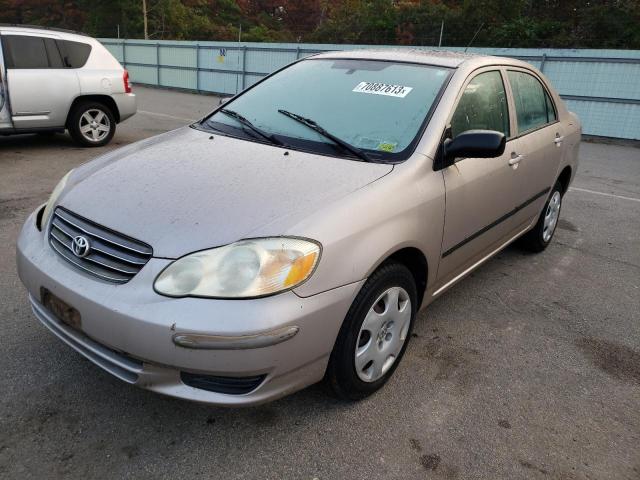 2T1BR32E13C101406 - 2003 TOYOTA COROLLA CE TAN photo 1