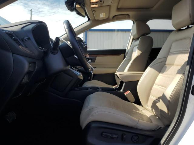 2HKRW2H81JH608660 - 2018 HONDA CR-V EXL WHITE photo 7