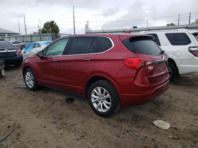 LRBFXBSAXLD031792 - 2020 BUICK ENVISION PREFERRED RED photo 2