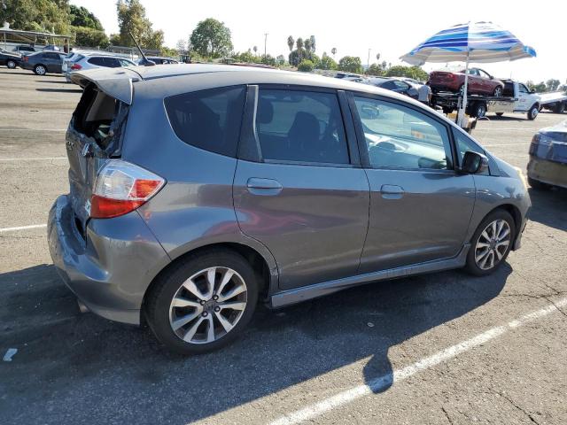 JHMGE8H53DC028134 - 2013 HONDA FIT SPORT GRAY photo 3