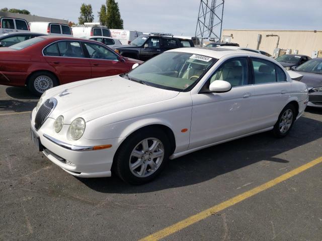 SAJEA01T43FM87170 - 2003 JAGUAR S-TYPE WHITE photo 1