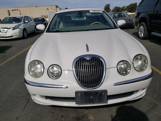 SAJEA01T43FM87170 - 2003 JAGUAR S-TYPE WHITE photo 5