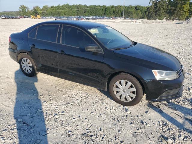 3VW2K7AJ8FM425309 - 2015 VOLKSWAGEN JETTA BASE BLACK photo 4