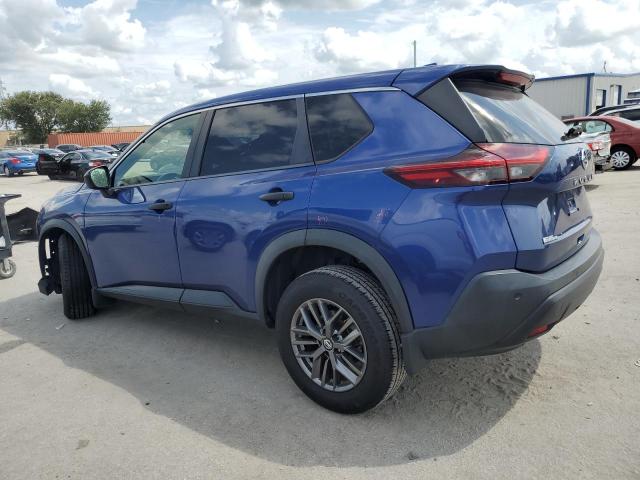 JN8AT3AA9MW015740 - 2021 NISSAN ROGUE S BLUE photo 2