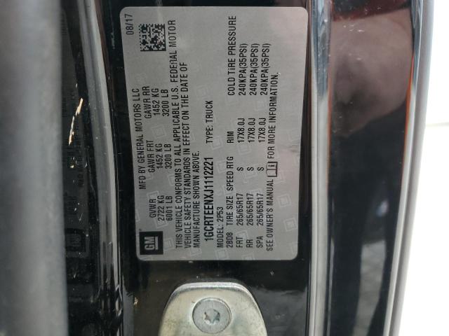 1GCRTEENXJ1112221 - 2018 CHEVROLET COLORADO ZR2 BLACK photo 13