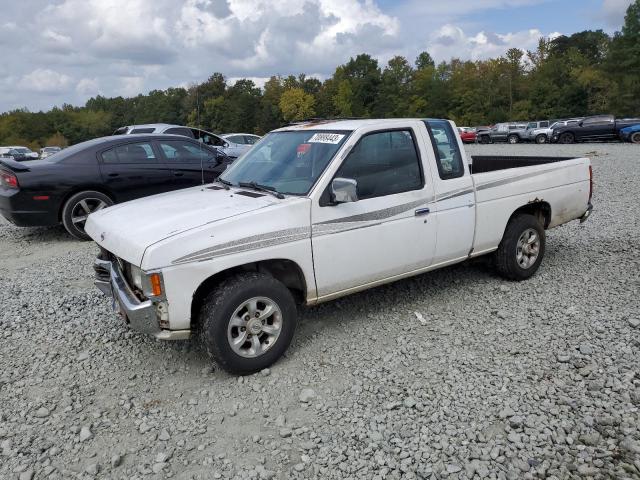 1N6SD16S3VC375735 - 1997 NISSAN TRUCK KING CAB SE WHITE photo 1