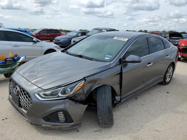 5NPE34AF4KH761708 - 2019 HYUNDAI SONATA LIMITED GRAY photo 1