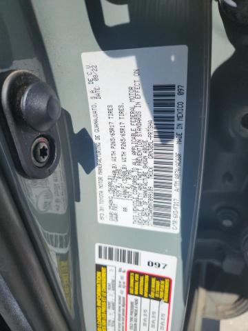 3TYCZ5AN5NT099109 - 2022 TOYOTA TACOMA DOUBLE CAB GRAY photo 12