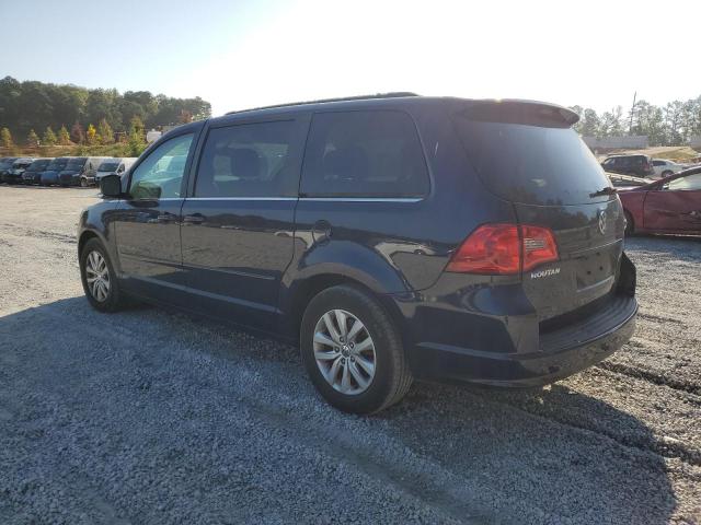 2C4RVABGXER135105 - 2014 VOLKSWAGEN ROUTAN SE BLUE photo 2