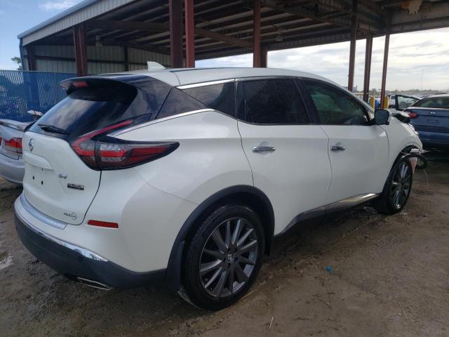 5N1AZ2BJ6MC146513 - 2021 NISSAN MURANO SV WHITE photo 3