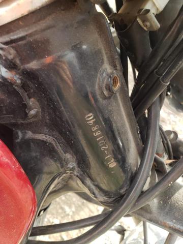 GL12018890 - 1976 HONDA GOLDWING RED photo 10