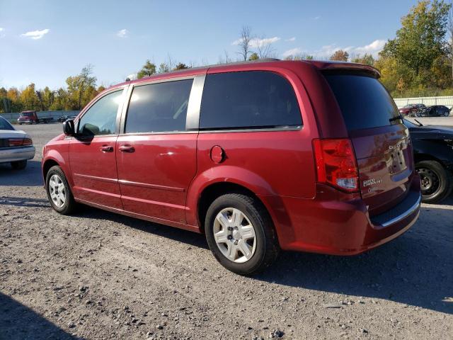 2D4RN4DG2BR693849 - 2011 DODGE GRAND CARA EXPRESS RED photo 2