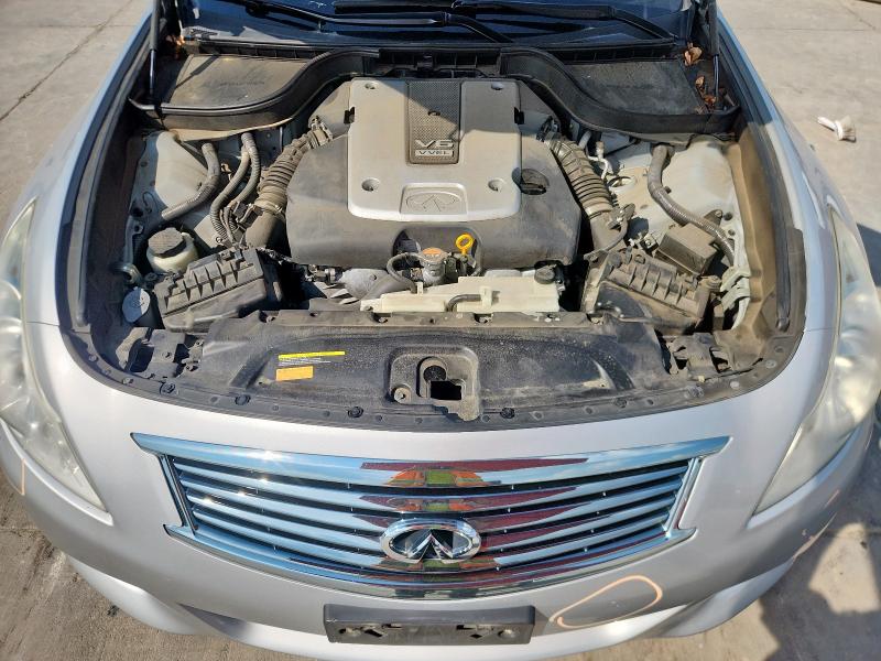 JN1CV6AP9CM626501 - 2012 INFINITI G37 BASE SILVER photo 11